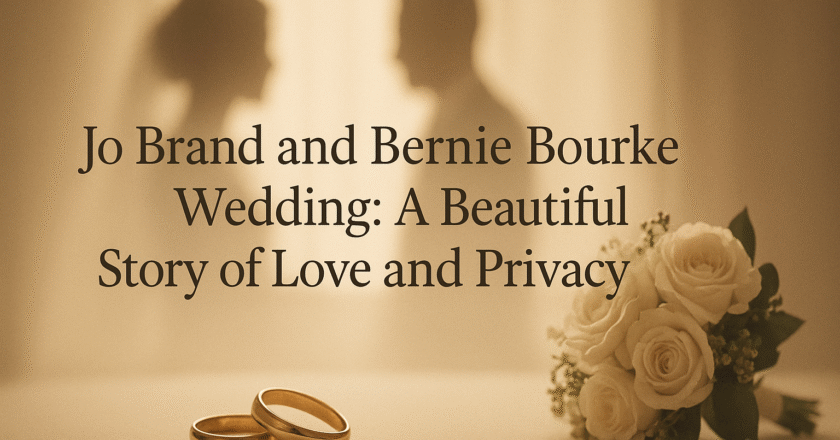 Jo Brand and Bernie Bourke Wedding: Inside the Love Story of the British Comedy Icon