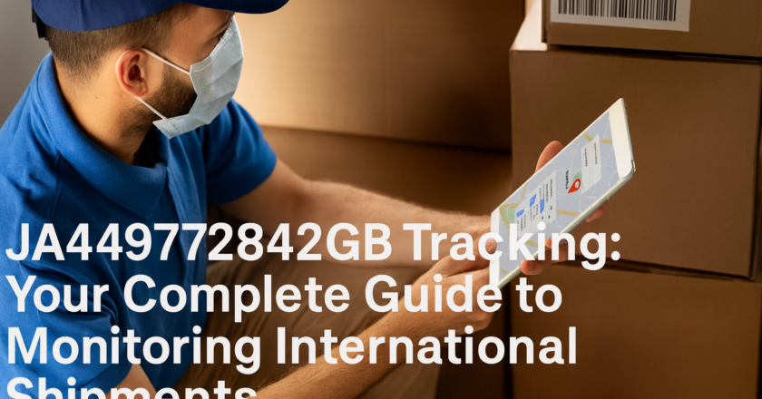 JA449772842GB Tracking: Your Complete Guide to Monitoring International Shipments