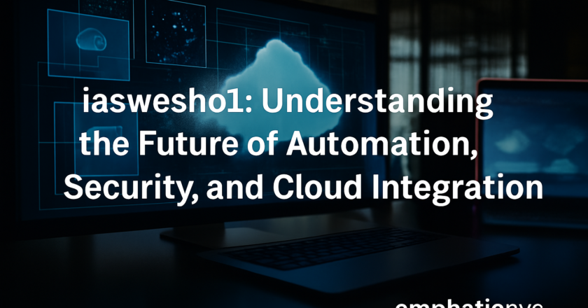 iasweshoz1: Understanding the Future of Automation, Security, and Cloud Integration