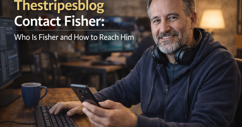 Thestripesblog Contact Fisher: Who Is Fisher and How to Reach Him