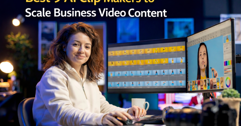 Best 9 AI Clip Makers to Scale Business Video Content
