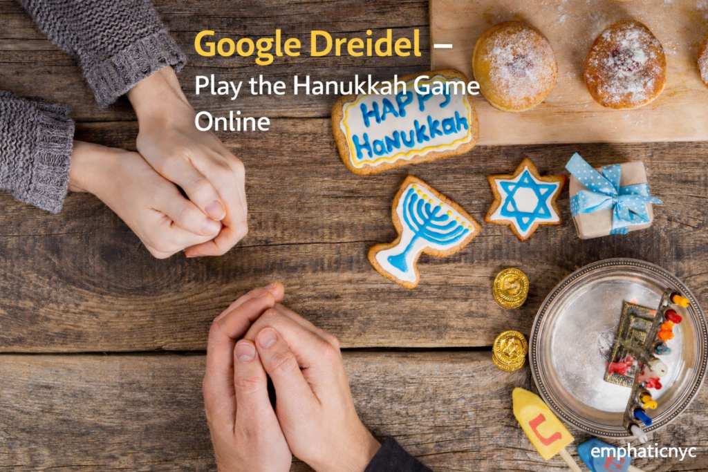 google dreidel online hanukkah game