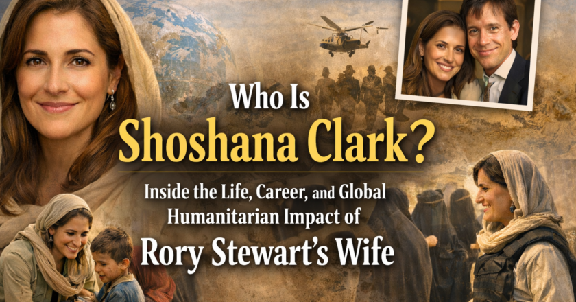 Who Is Shoshana Clark? Inside the Life, Career, and Global Humanitarian Impact of Rory Stewart’s Wife