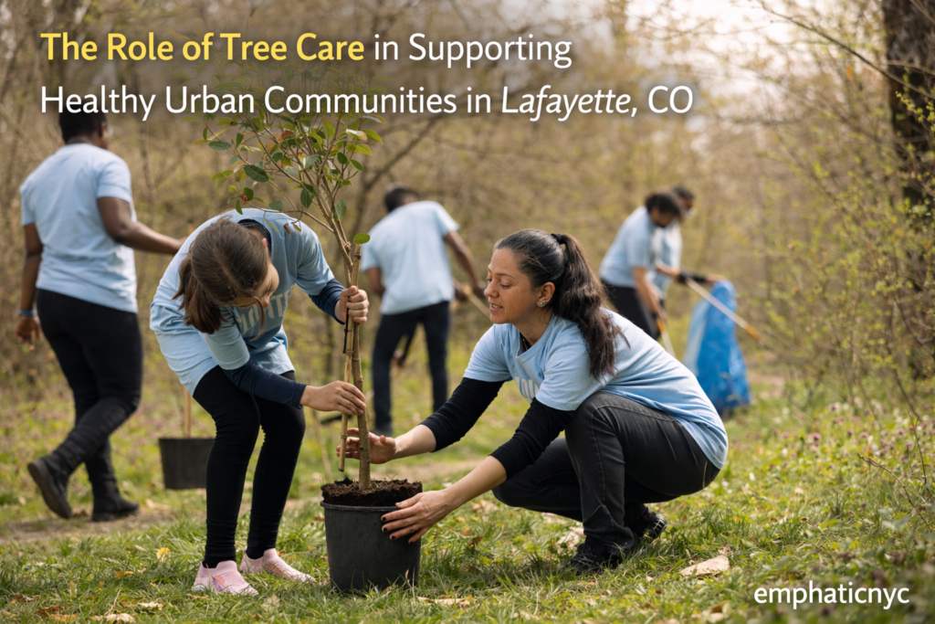 The Role of Tree Care in Supporting Healthy Urban Communities in Lafayette, CO