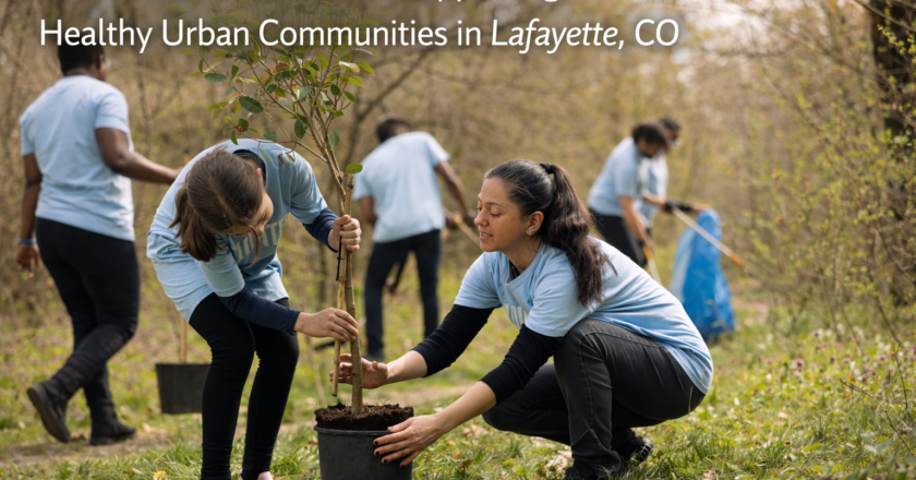 The Role of Tree Care in Supporting Healthy Urban Communities in Lafayette, CO