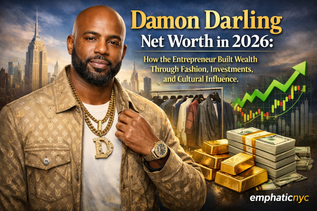 Damon Darling Net Worth in 2026: How the Entrepreneur Built Wealth Through Fashion, Investments, and Cultural Influence
