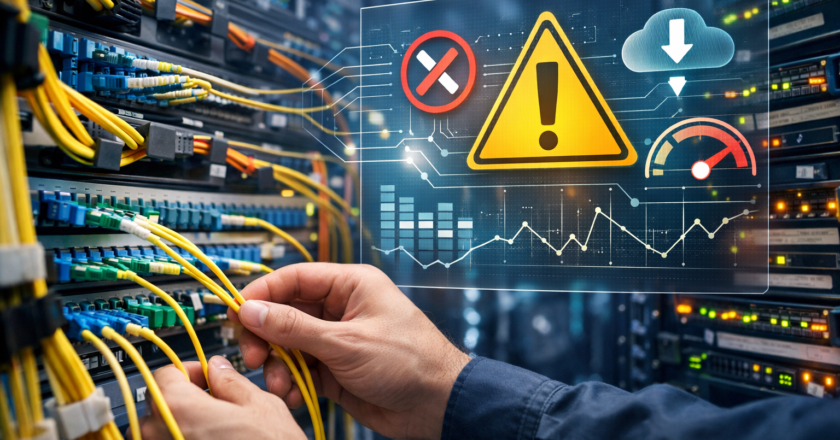 How Effective Fiber Cable Management Solves Network Downtime