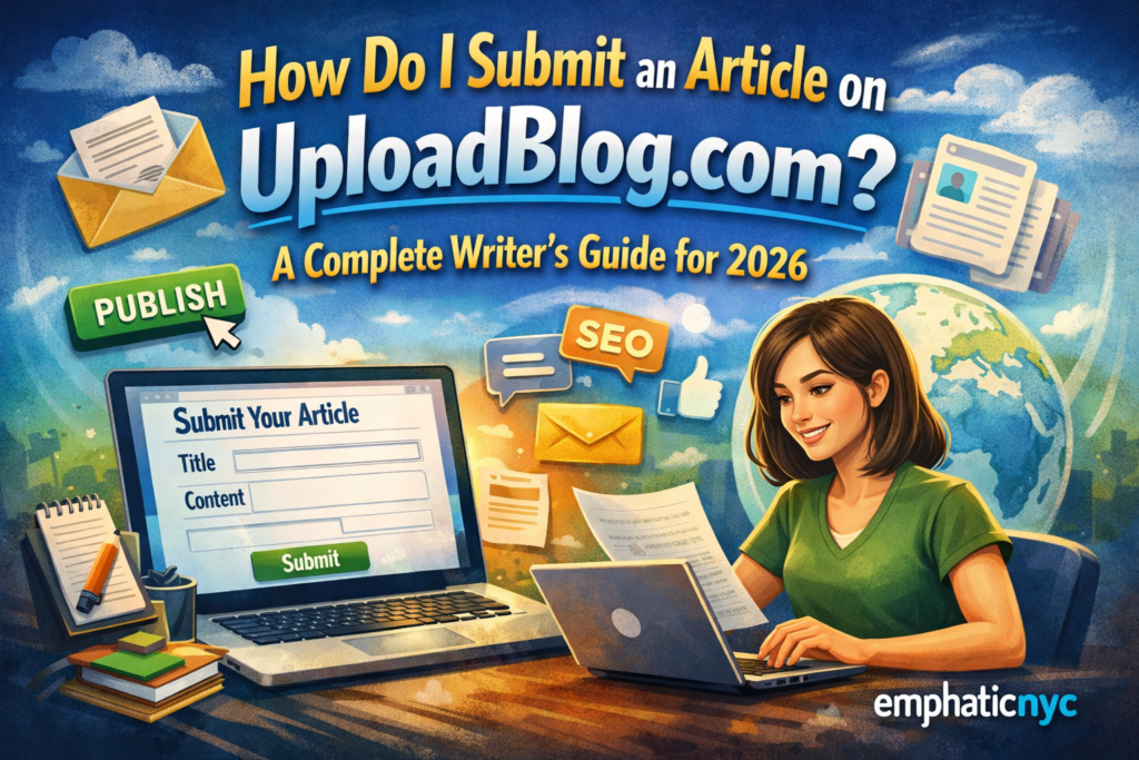 How Do I Submit an Article on UploadBlog.com? A Complete Writer’s Guide for 2026