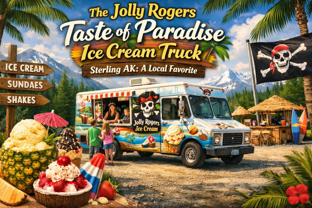 The Jolly Rogers Taste of Paradise Ice Cream Truck Sterling AK: A Local Favorite