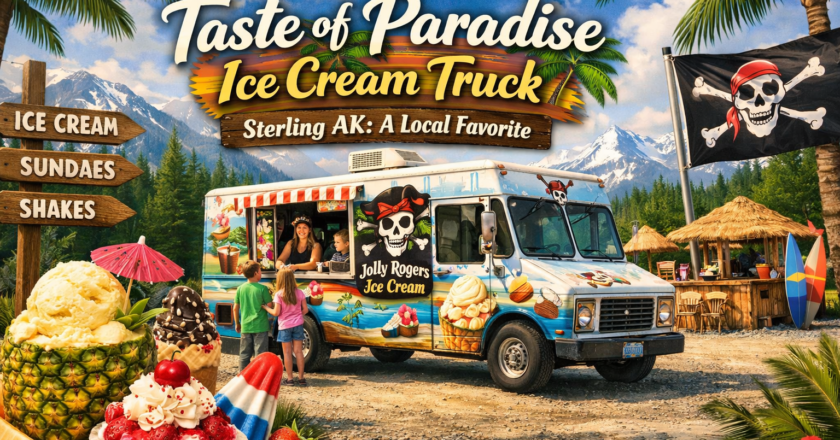 The Jolly Rogers Taste of Paradise Ice Cream Truck Sterling AK: A Local Favorite