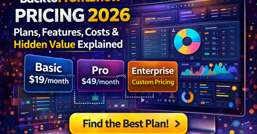 BacktoFrontShow Pricing 2026: Plans, Features, Costs & Hidden Value Explained